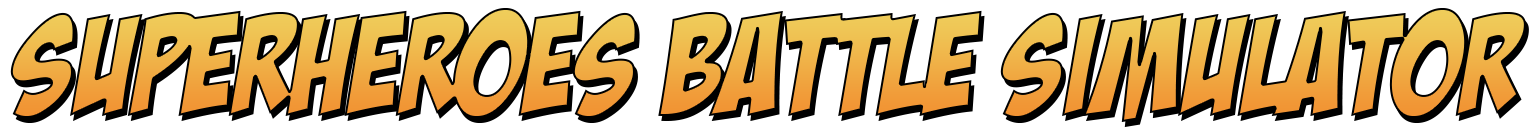 SuperHeroes Battle Simulator's title